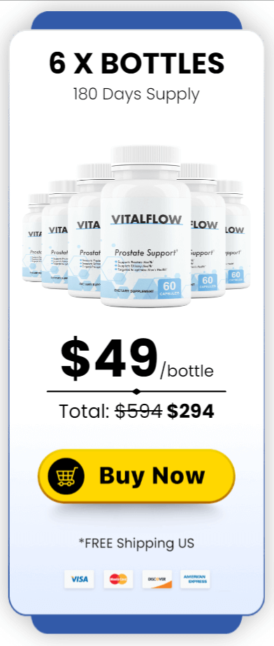 VitalFlow buy 6 bottle 